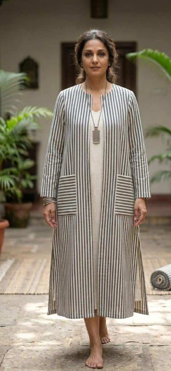 Sutra Rekha Jacket Set